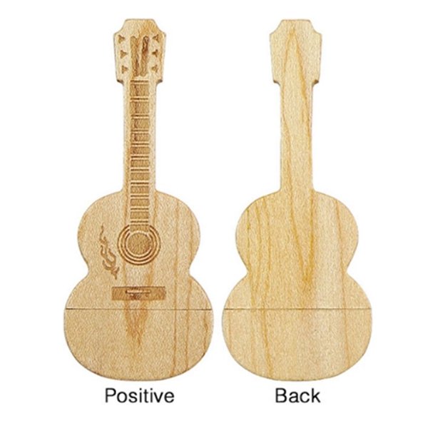吉他造型木製隨身碟_4